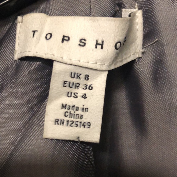 Top shop warm and fuzzy mini jacket- brand new - Picture 3 of 6